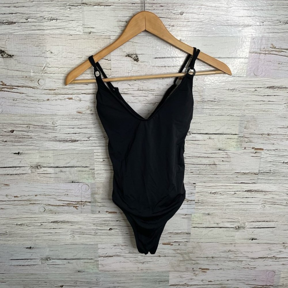 Everyday Sunday black one piece swimsuit xs